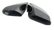 Load image into Gallery viewer, LAMBORGHINI HURACAN SATIN BLACK MIRROR CAPS SET 4T0857387H 4T0857388H