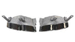 Load image into Gallery viewer, BENTLEY GT/ GTC CONTINENTAL 2019+  QUAD OVAL EXHAUST TIPS (BLACK) 3SA253824G