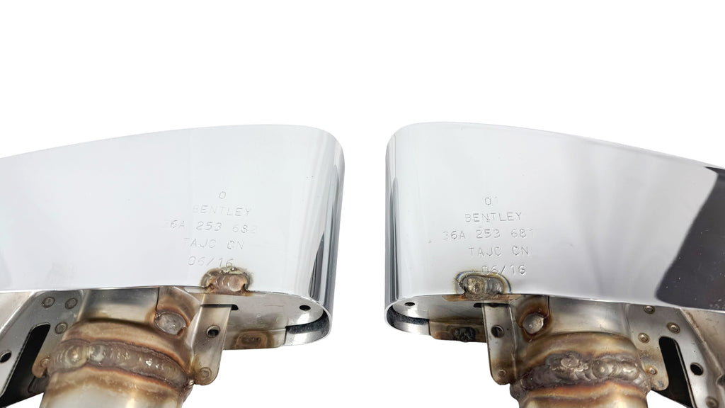 BENTLEY BENTAYGA EXHAUST TAIL PIPE SET 36A253681 36A253682