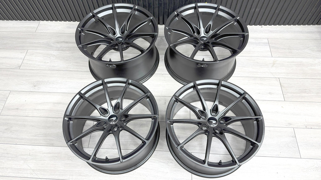 MCLAREN 765LT MSO ULTRA LIGHT STEALTH WHEEL SET 14BA224RP 14BA240RP