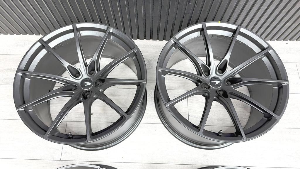 MCLAREN 765LT MSO ULTRA LIGHT STEALTH WHEEL SET 14BA224RP 14BA240RP
