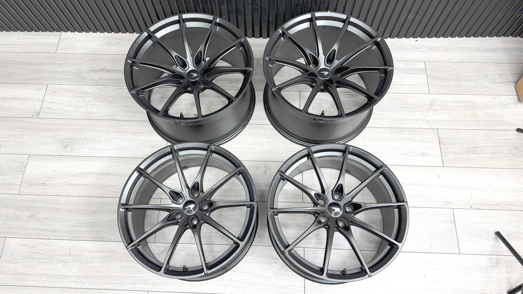 MCLAREN 765LT MSO ULTRA LIGHT STEALTH WHEEL SET 14BA224RP 14BA240RP
