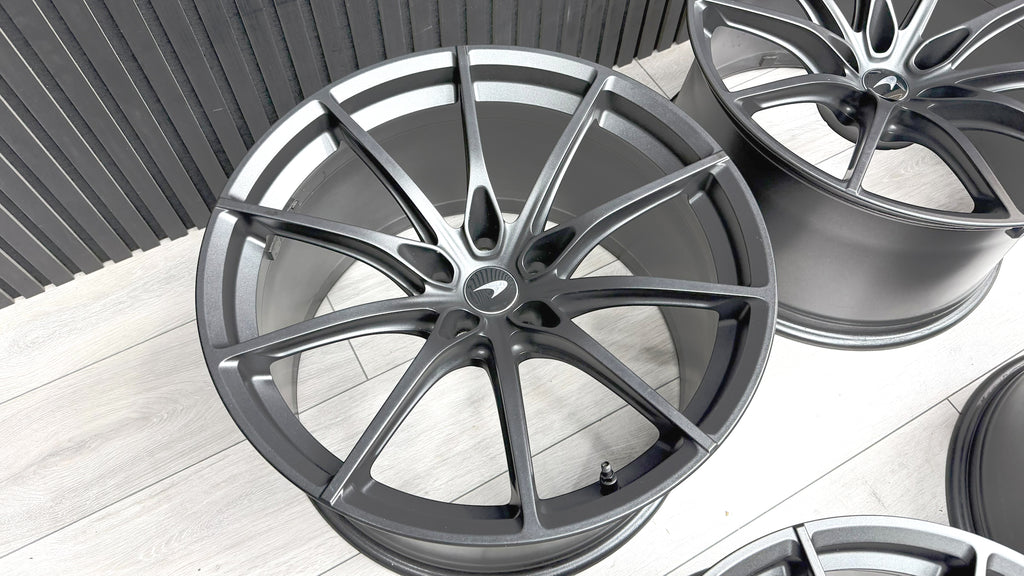 MCLAREN 765LT MSO ULTRA LIGHT STEALTH WHEEL SET 14BA224RP 14BA240RP