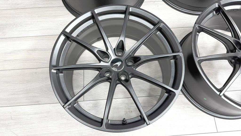 MCLAREN 765LT MSO ULTRA LIGHT STEALTH WHEEL SET 14BA224RP 14BA240RP