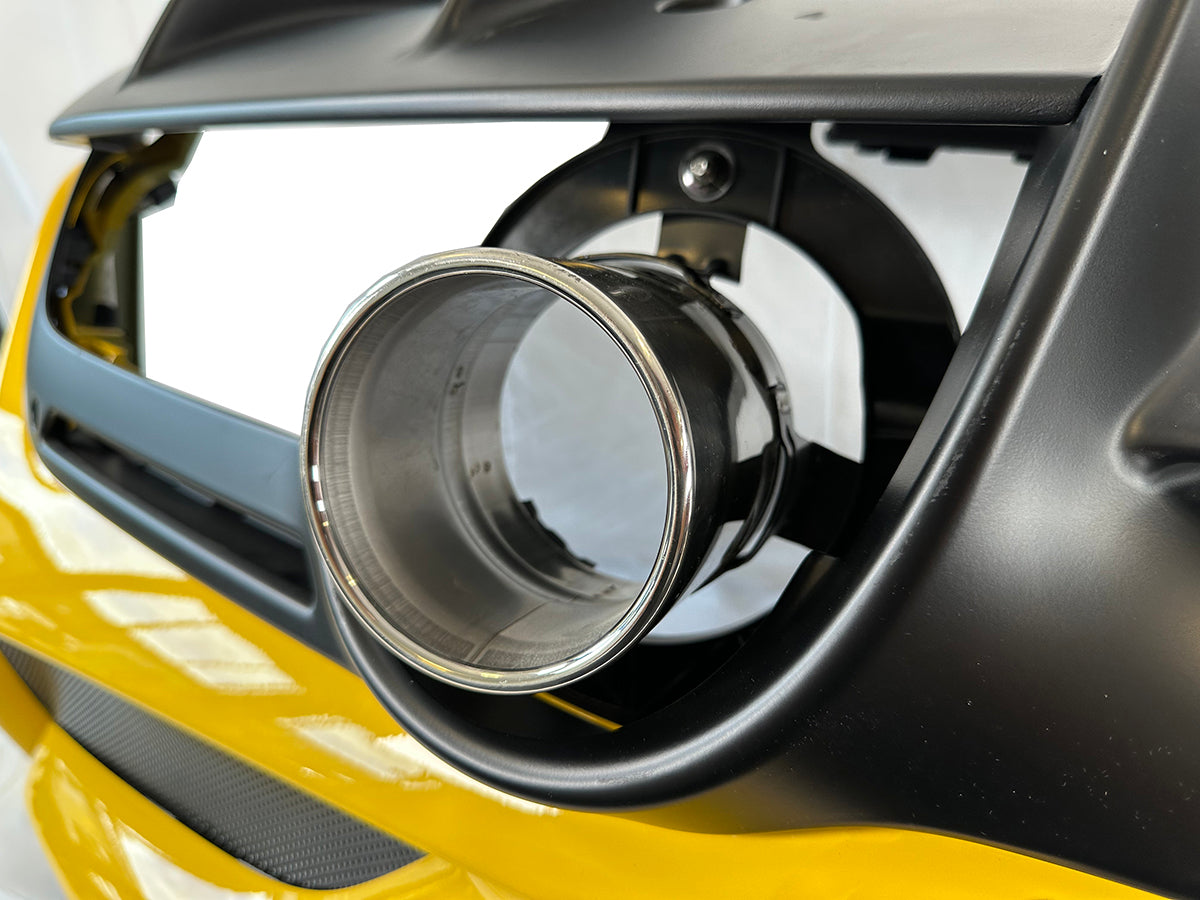 FERRARI F8 REAR BUMPER WITH DIFFUSER COMPLETE PARKING SENSOR YELLOW ...