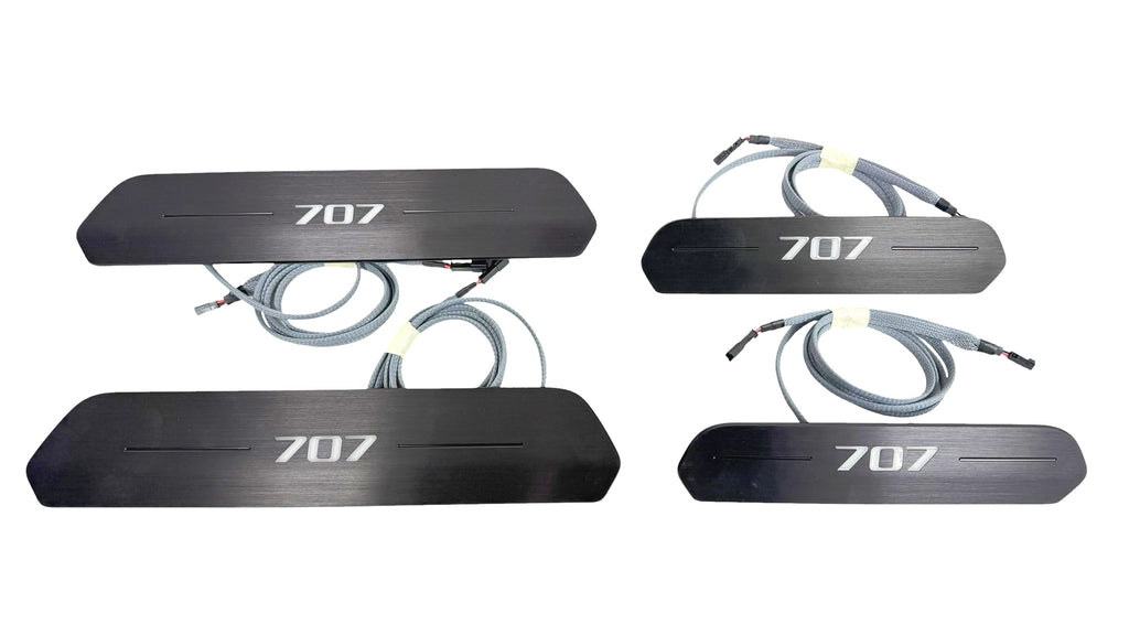 ASTON MARTIN DBX 707 DARK THREAD PLATES PY83-80-10105