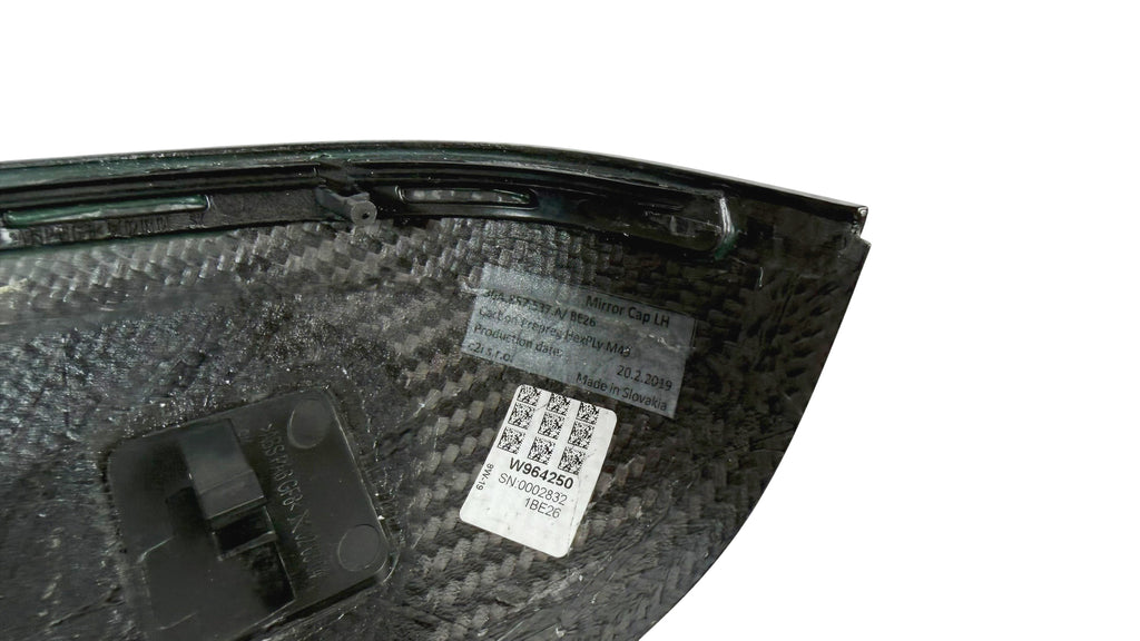 BENTLEY BENTAYGA LEFT CARBON WING MIRROR CAP 36A857537A