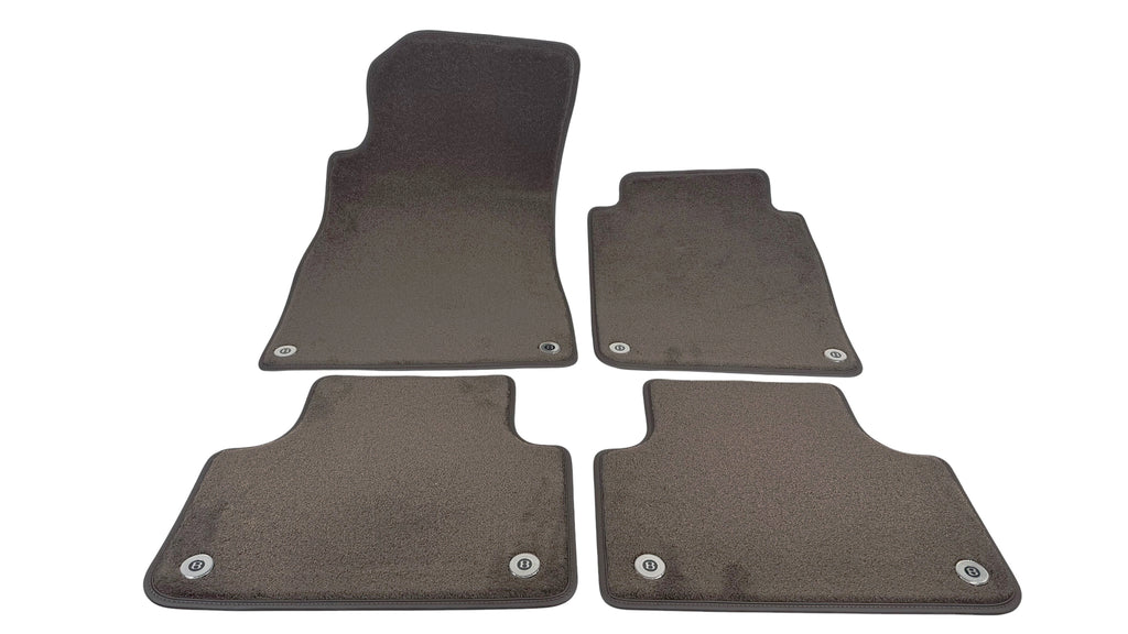 BENTLEY BENTAYGA BROWN BRITISH PERSUIT FLOOR MATT SET (RHD) 36C863011G6BH