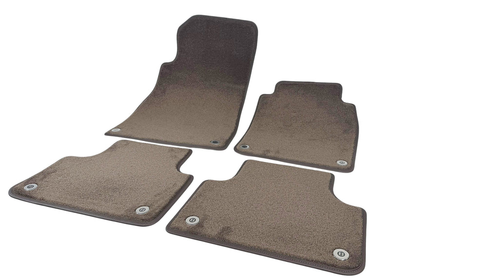 BENTLEY BENTAYGA BROWN BRITISH PERSUIT FLOOR MATT SET (RHD) 36C863011G6BH