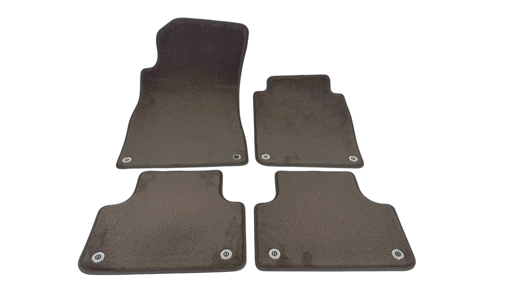 BENTLEY BENTAYGA BROWN BRITISH PERSUIT FLOOR MATT SET (RHD) 36C863011G6BH