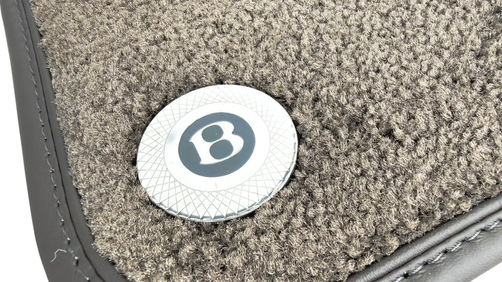 BENTLEY BENTAYGA BROWN BRITISH PERSUIT FLOOR MATT SET (RHD) 36C863011G6BH