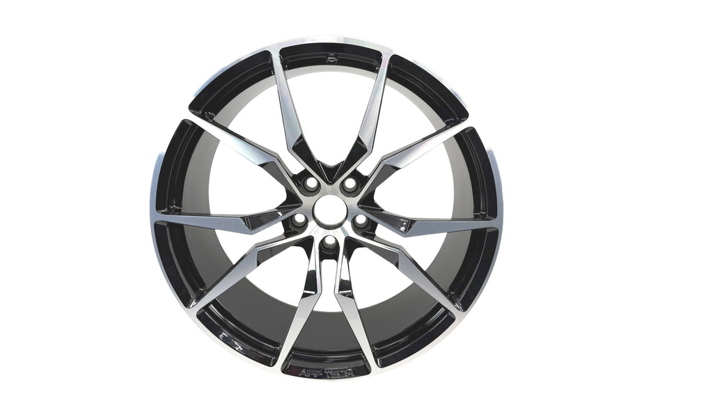 LAMBORGHINI AVENTADOR DIONE FRONT WHEEL 9JX20" - GLOSS BLACK/ MACHINE 470601017AR