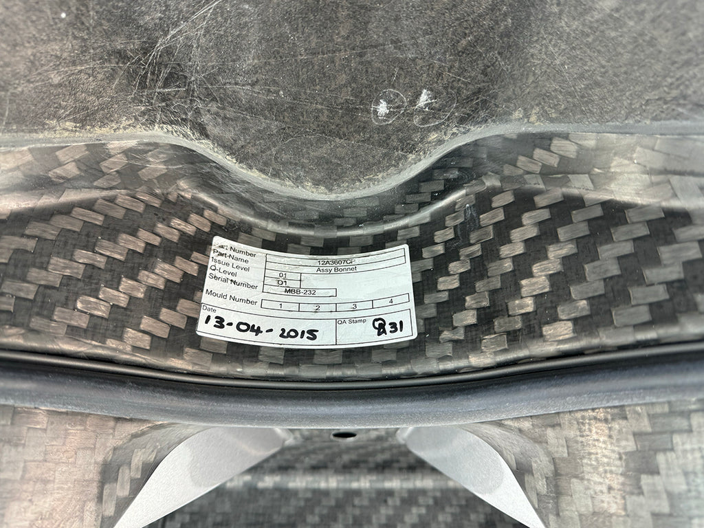 MCLAREN P1 CARBON FRONT BONNET 12A3607CP