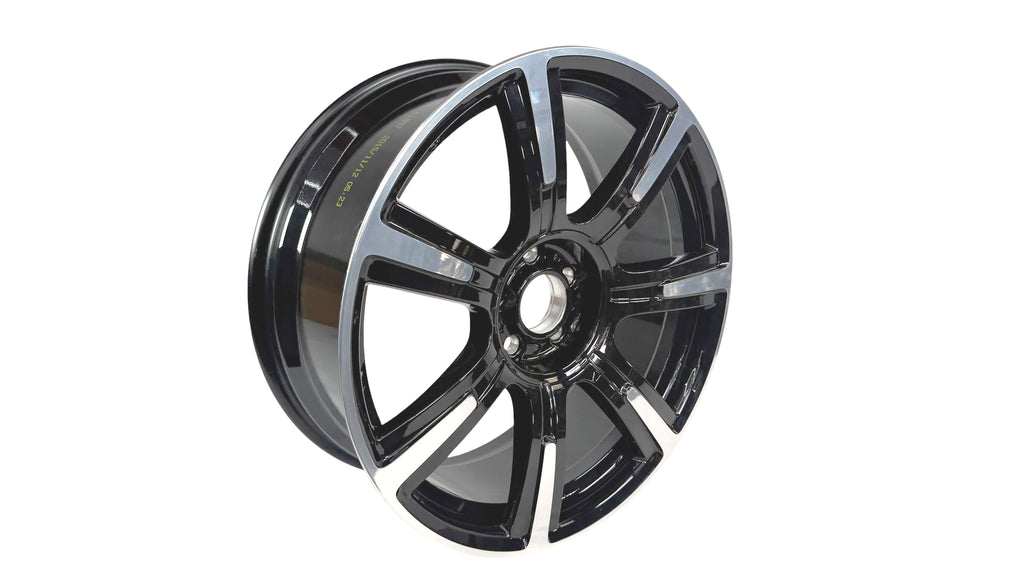 ROLLS ROYCE STYLE 603 19" BLACK/ POLISHED FRONT WHEEL 36106859421