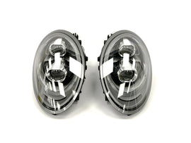 PORSCHE 991 FULL LED HEADLIGHTS GT3 GTS CARRERA - PAIR 99163117323 / 99163117423