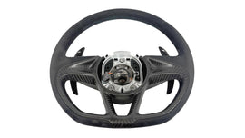MCLAREN 720S MSO ALCANTARA CARBON STEERING WHEEL W/ BLUE STITCH 14NA333MP-14SW264