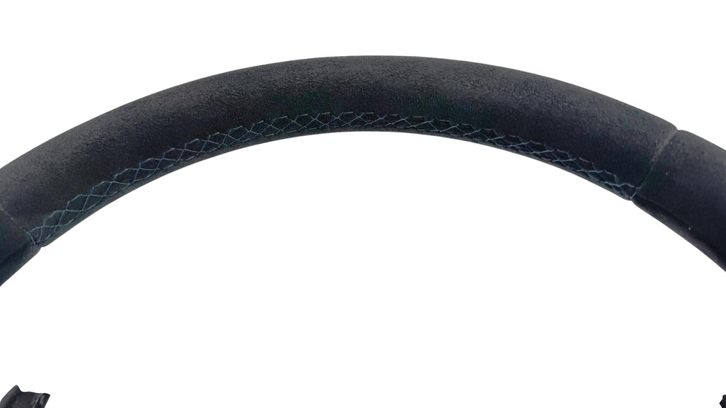 MCLAREN 720S MSO ALCANTARA CARBON STEERING WHEEL W/ BLUE STITCH 14NA333MP-14SW264