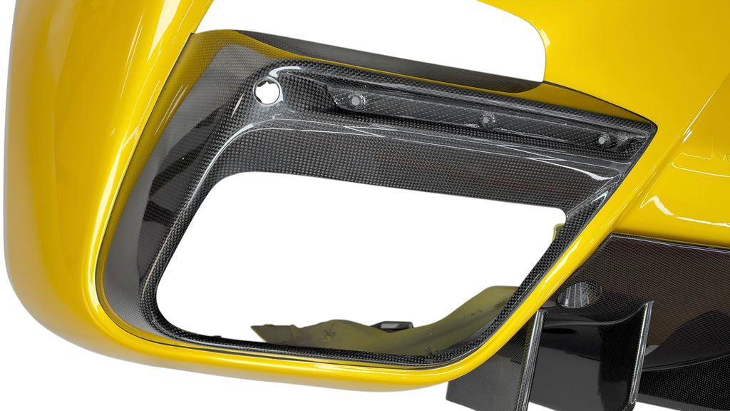 FERRARI F12 TDF REAR BUMPER WITH CARBON DIFFUSER 87175910 / 87436900