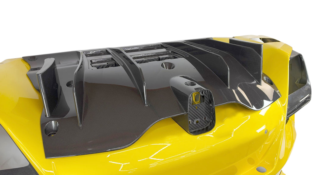 FERRARI F12 TDF REAR BUMPER WITH CARBON DIFFUSER 87175910 / 87436900