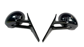 MCLAREN SLR BLACK WING MIRROR CASING PAIR - A1998110660 A1998110560