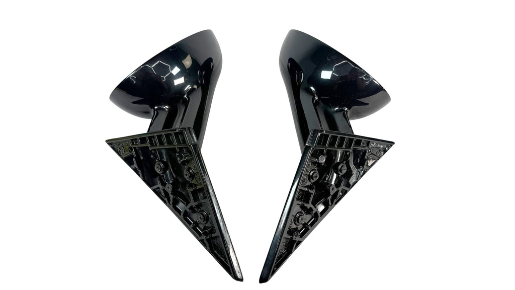 MCLAREN SLR BLACK WING MIRROR CASING PAIR - A1998110660 A1998110560