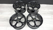 Load image into Gallery viewer, LAMBORGHINI URUS 22" NATH BLACK ALLOY WHEELS SET 4ML601025Q