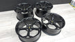 Load image into Gallery viewer, LAMBORGHINI URUS 22" NATH BLACK ALLOY WHEELS SET 4ML601025Q