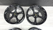 Load image into Gallery viewer, LAMBORGHINI URUS 22" NATH BLACK ALLOY WHEELS SET 4ML601025Q
