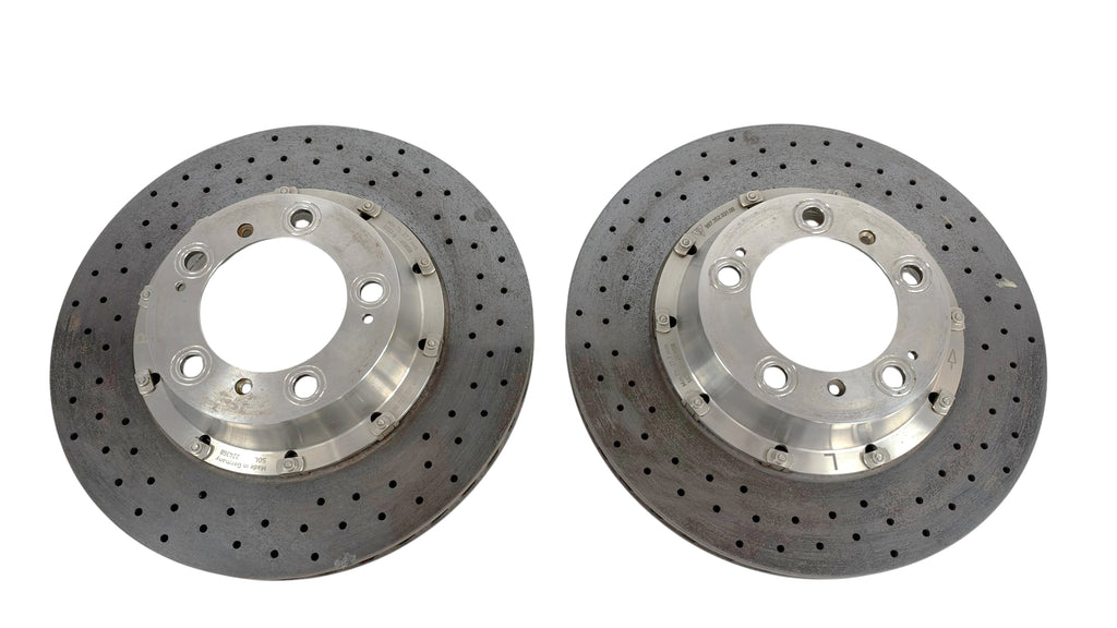 PORSCHE 997 GT3/ GT2 REAR CERAMIC DISC PAIR 99735203100 99735203200