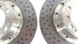 Load image into Gallery viewer, PORSCHE 997 GT3/ GT2 REAR CERAMIC DISC PAIR 99735203100 99735203200