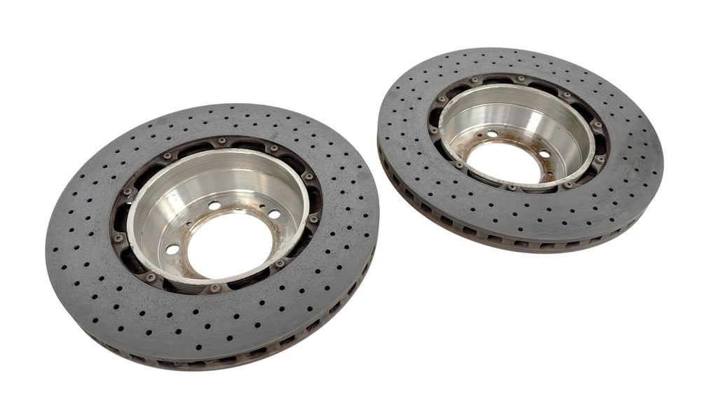 PORSCHE 997 GT3/ GT2 REAR CERAMIC DISC PAIR 99735203100 99735203200