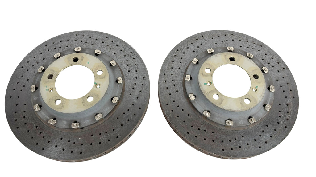 PORSCHE 997 GT3/ GT2 FRONT CERAMIC DISC PAIR 99735103191 99735103291