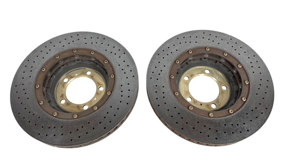 PORSCHE 997 GT3/ GT2 FRONT CERAMIC DISC PAIR 99735103191 99735103291