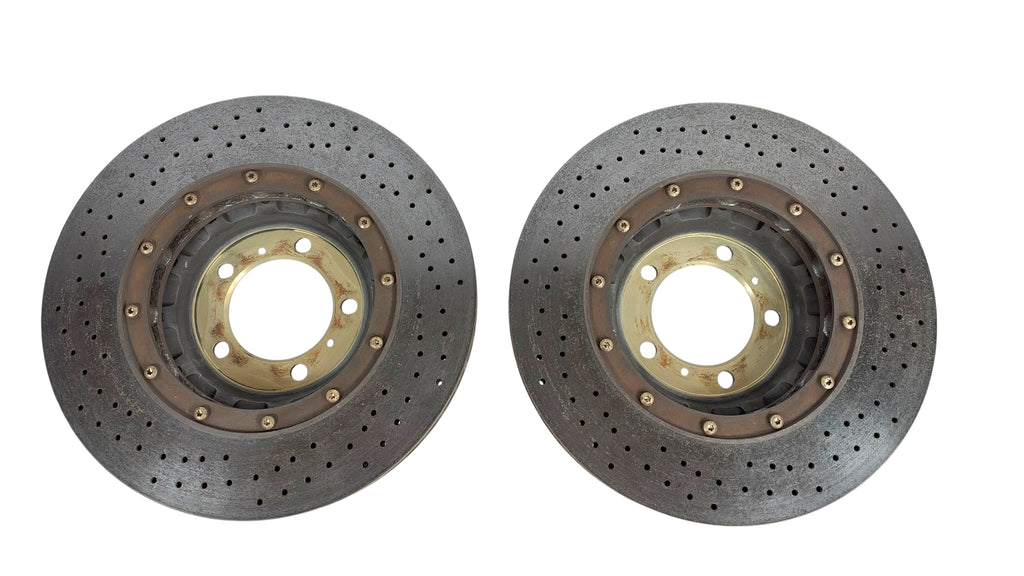 PORSCHE 997 GT3/ GT2 FRONT CERAMIC DISC PAIR 99735103191 99735103291