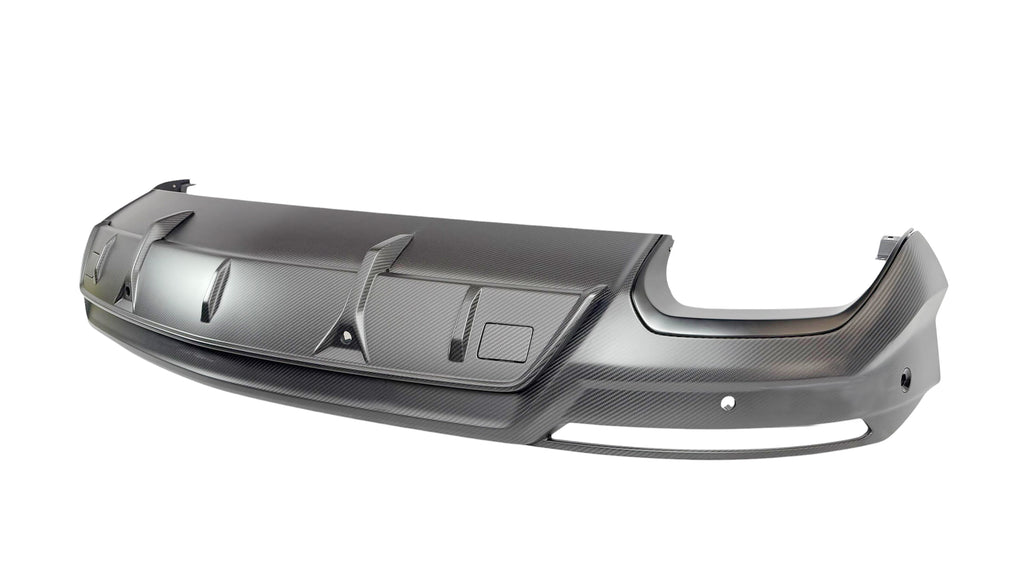 LAMBORGHINI URUS PERFORMANTE REAR SATIN CARBON DIFFUSER COMPLETE 4ML807305C