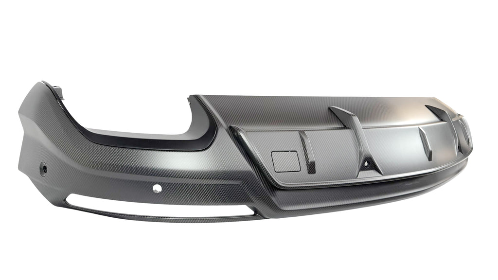LAMBORGHINI URUS PERFORMANTE REAR SATIN CARBON DIFFUSER COMPLETE 4ML807305C