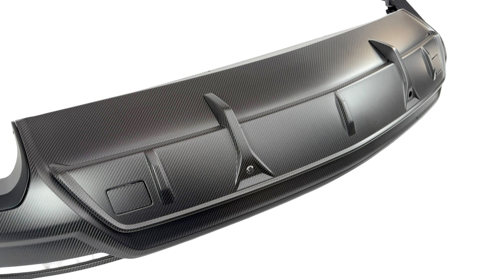 LAMBORGHINI URUS PERFORMANTE REAR SATIN CARBON DIFFUSER COMPLETE 4ML807305C