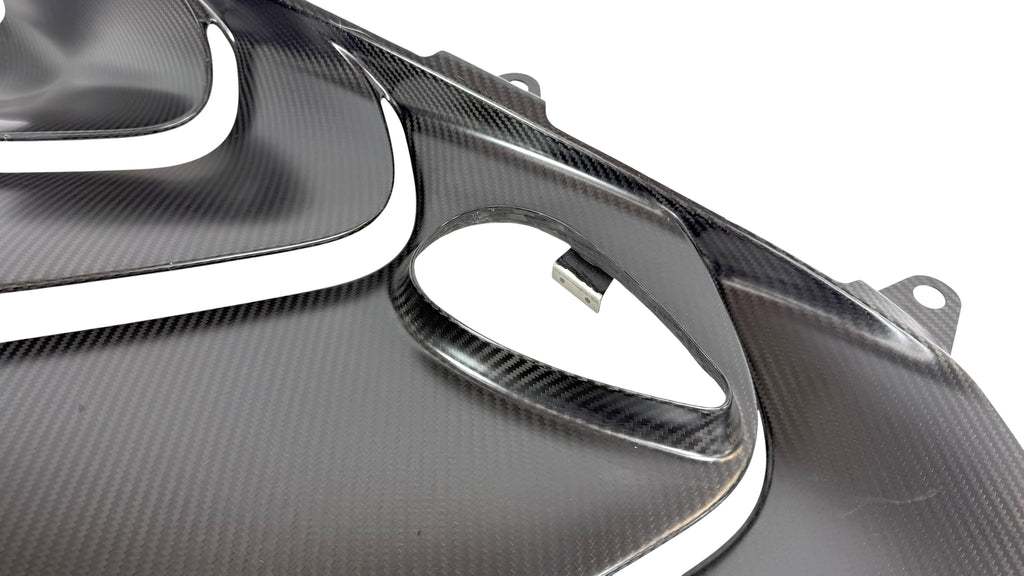 MCLAREN SENNA CARBON FIBRE REAR DECK LOUVRE 15AC957CP