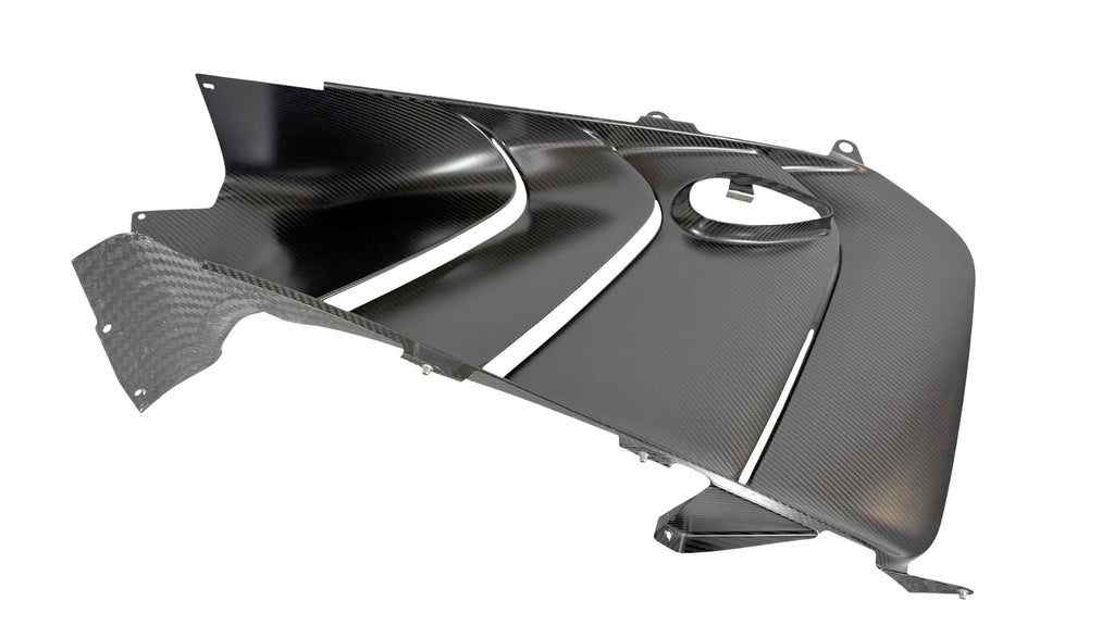 MCLAREN SENNA CARBON FIBRE REAR DECK LOUVRE 15AC957CP