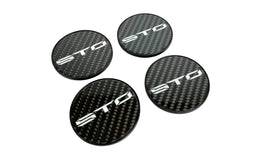 LAMBORGHINI STO CENTRE LOCK CARBON CENTRE CAP SET 4T360117