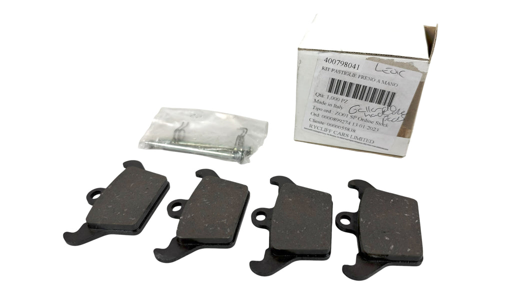 LAMBORGHINI GALLARDO 1 SET OF HANDBRAKE PADS 400798041