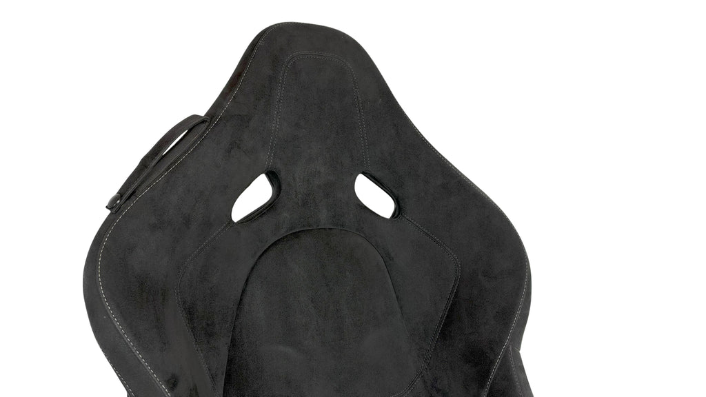 MCLAREN P1 BLACK ALCANTARA / GREY STITCHING CARBON RACING SEATS 13NA014CP