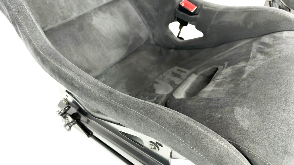 MCLAREN P1 BLACK ALCANTARA / GREY STITCHING CARBON RACING SEATS 13NA014CP