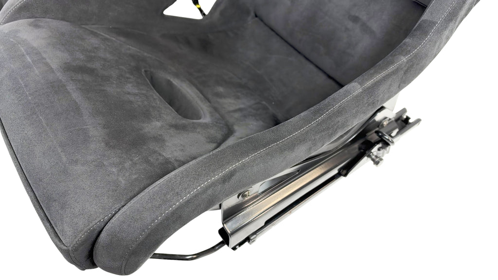 MCLAREN P1 BLACK ALCANTARA / GREY STITCHING CARBON RACING SEATS 13NA014CP
