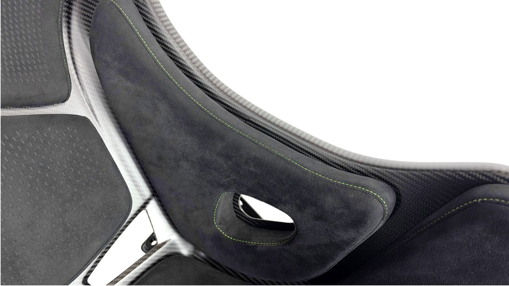 MCLAREN MSO 720S/ 750S "SENNA"  LEFT RACE SEAT ALCANTARA 28NA243CP