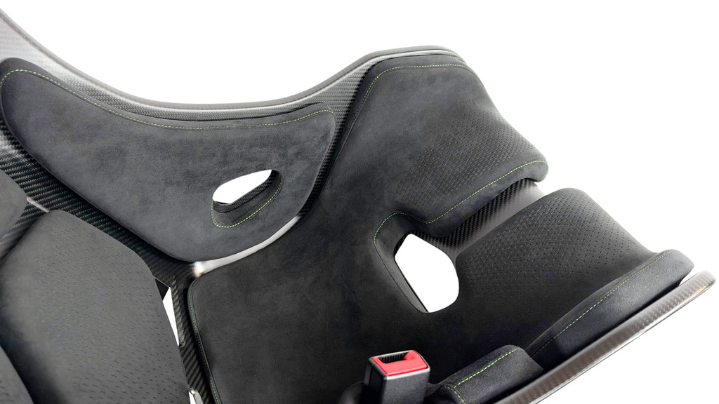 MCLAREN MSO 720S/ 750S "SENNA"  LEFT RACE SEAT ALCANTARA 28NA243CP