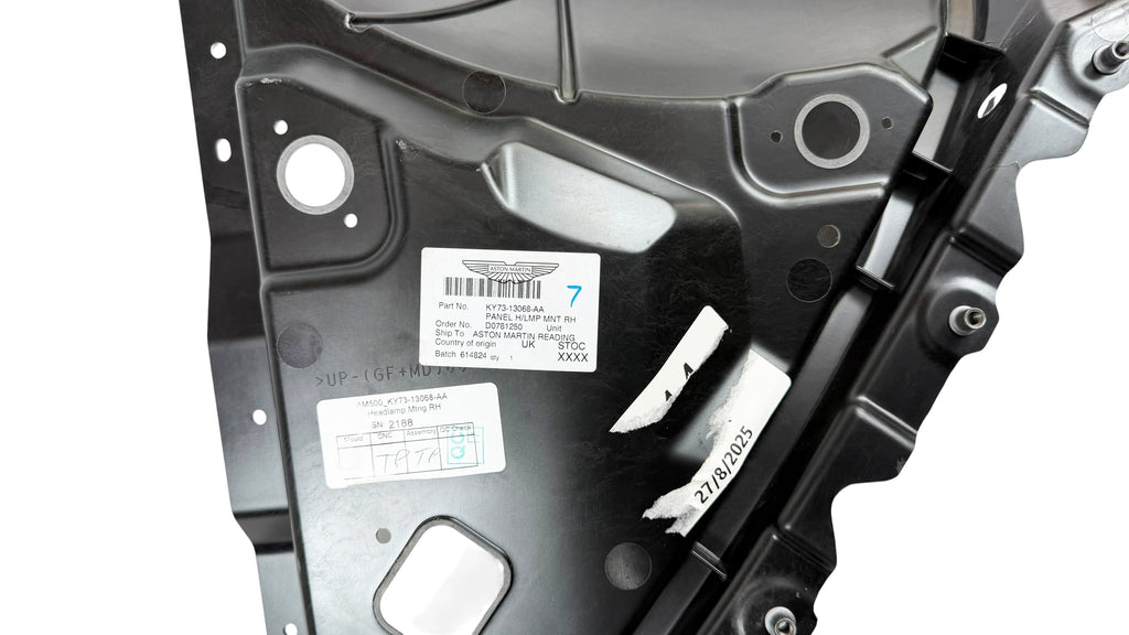 ASTON MARTIN DB11 RIGHT HEADLIGHT MOUNT BRACKET KY73-13068-AA