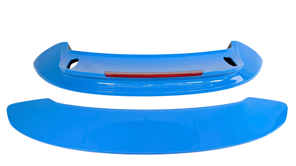 PORSCHE 992 TURBO S REAR UPPER AND LOWER SPOILER SET 992827940K 992827939
