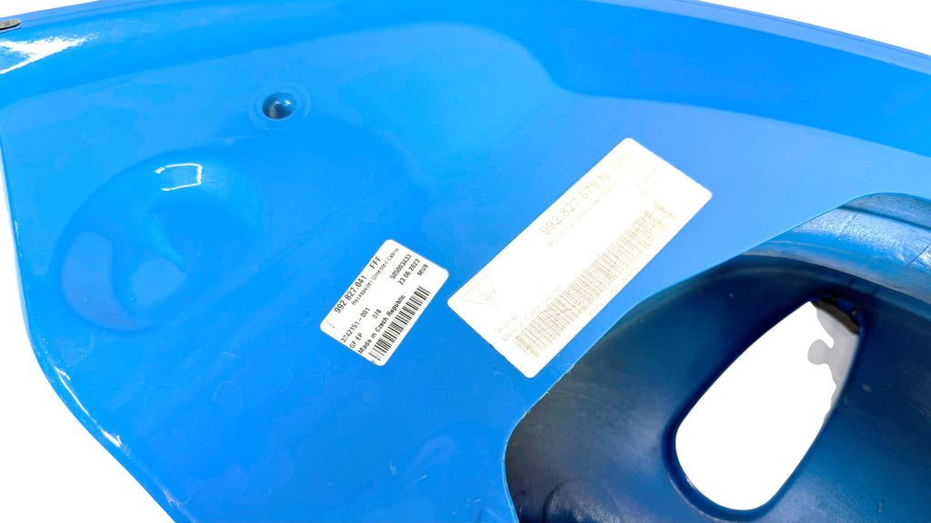 PORSCHE 992 TURBO S REAR UPPER AND LOWER SPOILER SET 992827940K 992827939