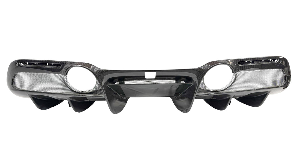 FERRARI F8 GTB/ SPIDER GLOSS CARBON REAR DIFFUSER WITH CAMERA 924477